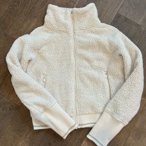 Athleta cream jacket